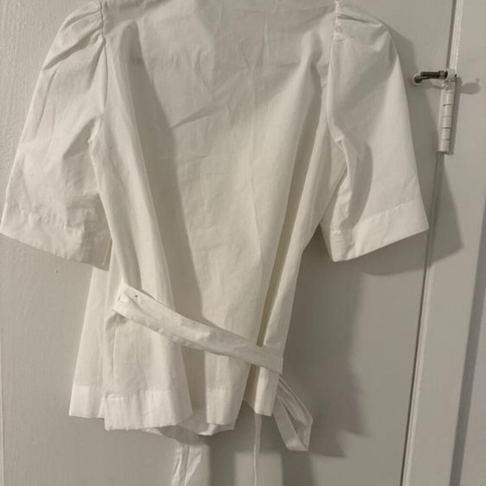 TIED WRAP TOP ZW COLLECTION - Picture 2 of 3